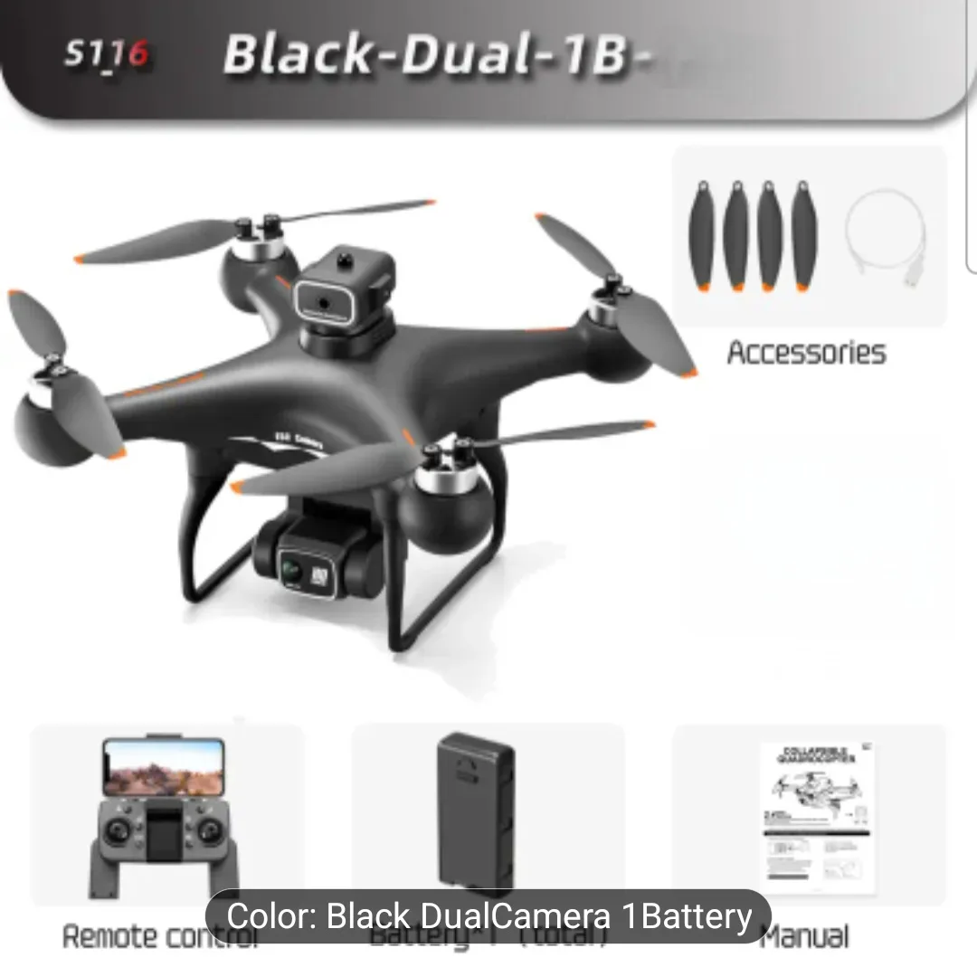 S116 Black Dual Camera Drone image indicator(2)