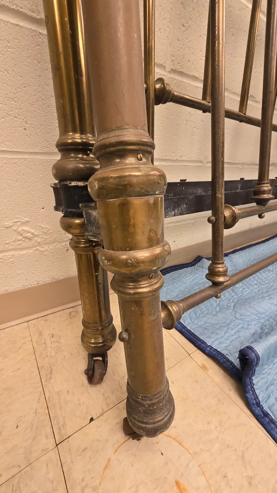 Antique Brass Bed Frame thumbnail