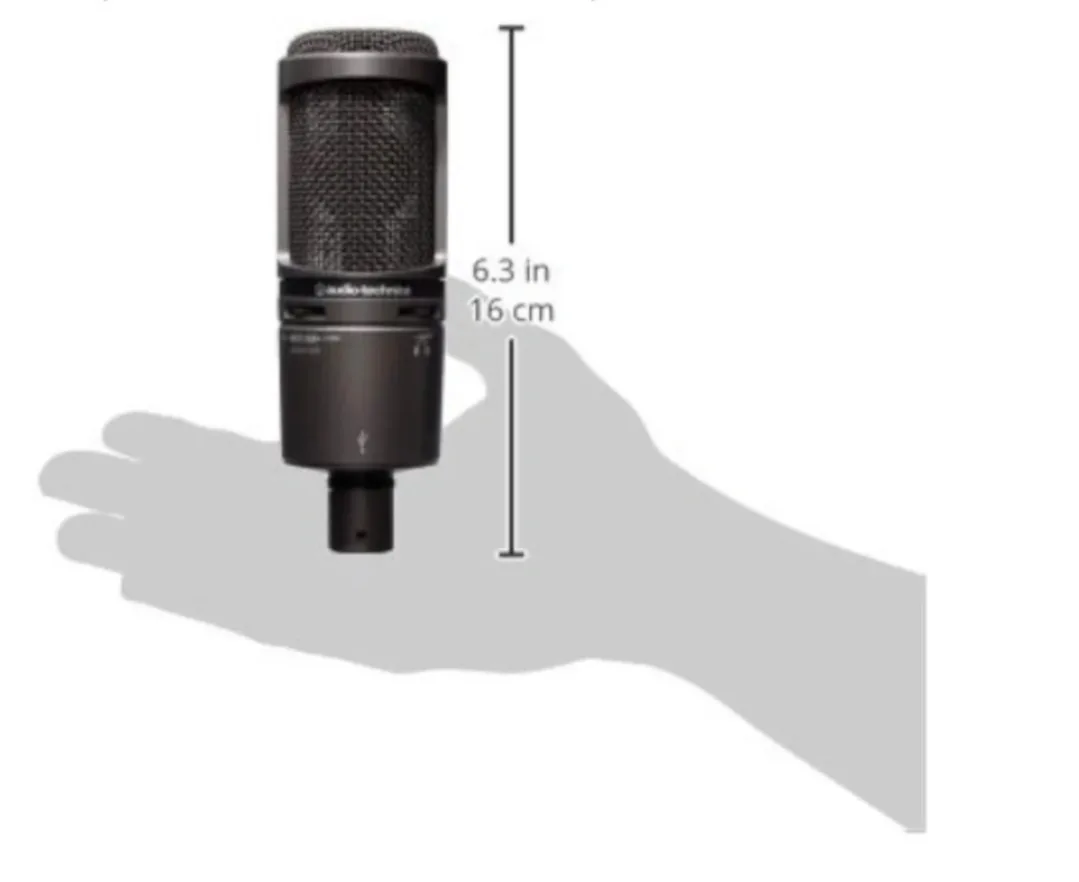 🥕 Audio-Technica AT2020 Cardioid Condenser Microphone image indicator(9)