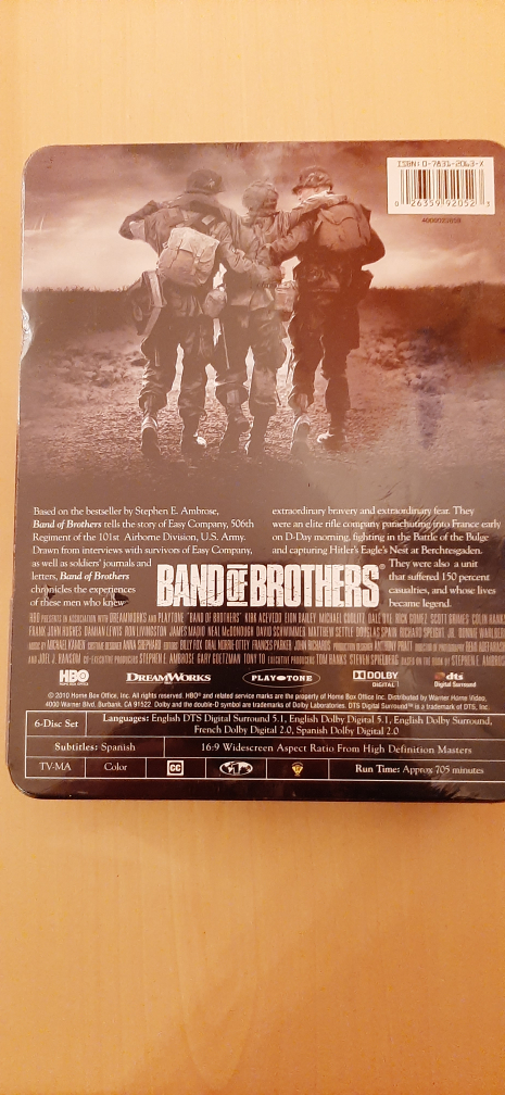 New Band of Brothers DVD Set - 6 Discs - photo 3