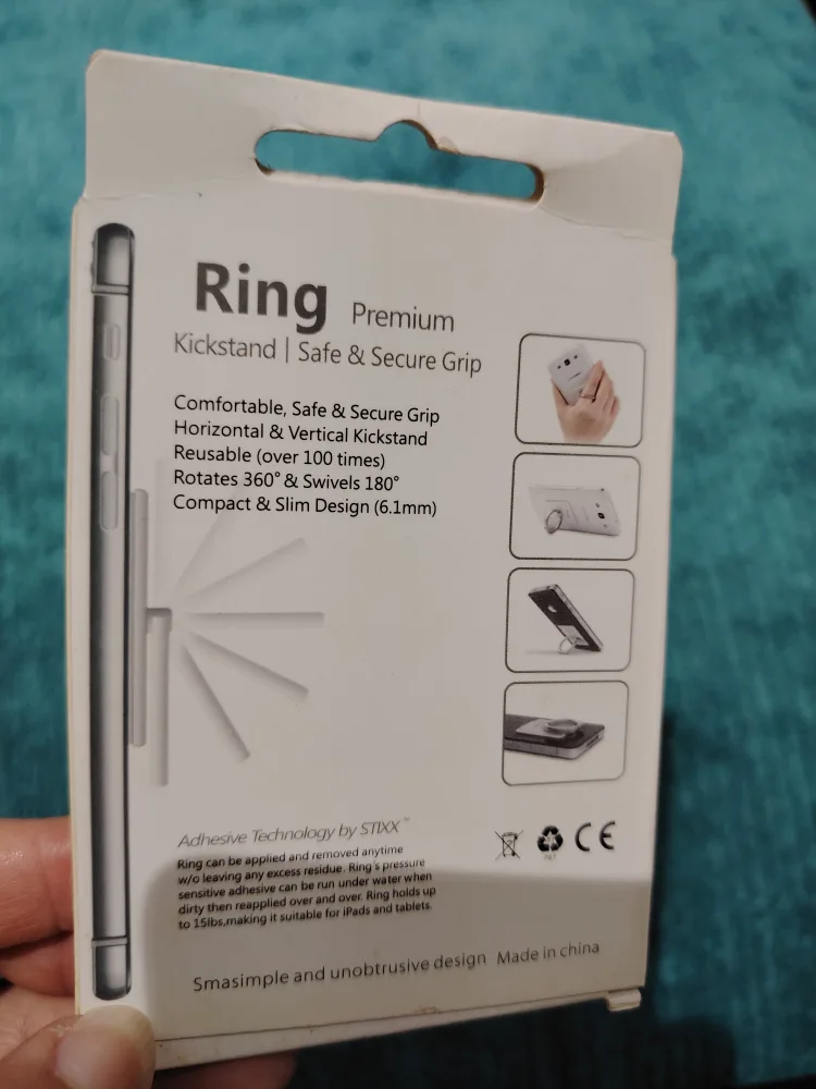Ring Premium Kickstand - Safe & Secure Grip image indicator(2)
