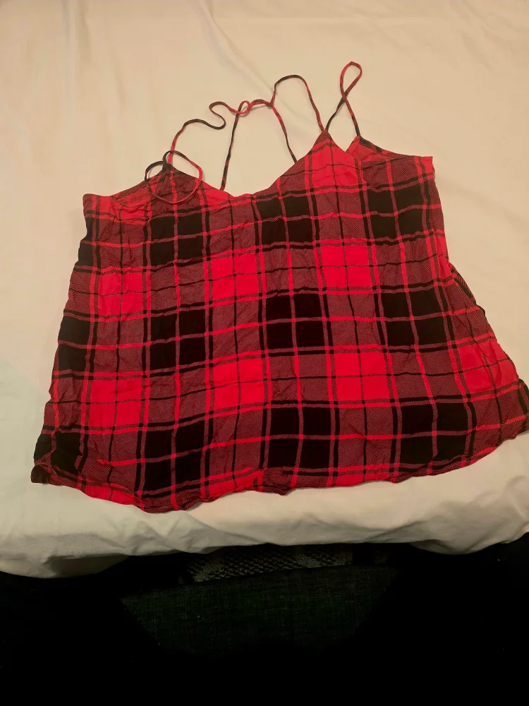Red & Black Plaid Tank Top thumbnail