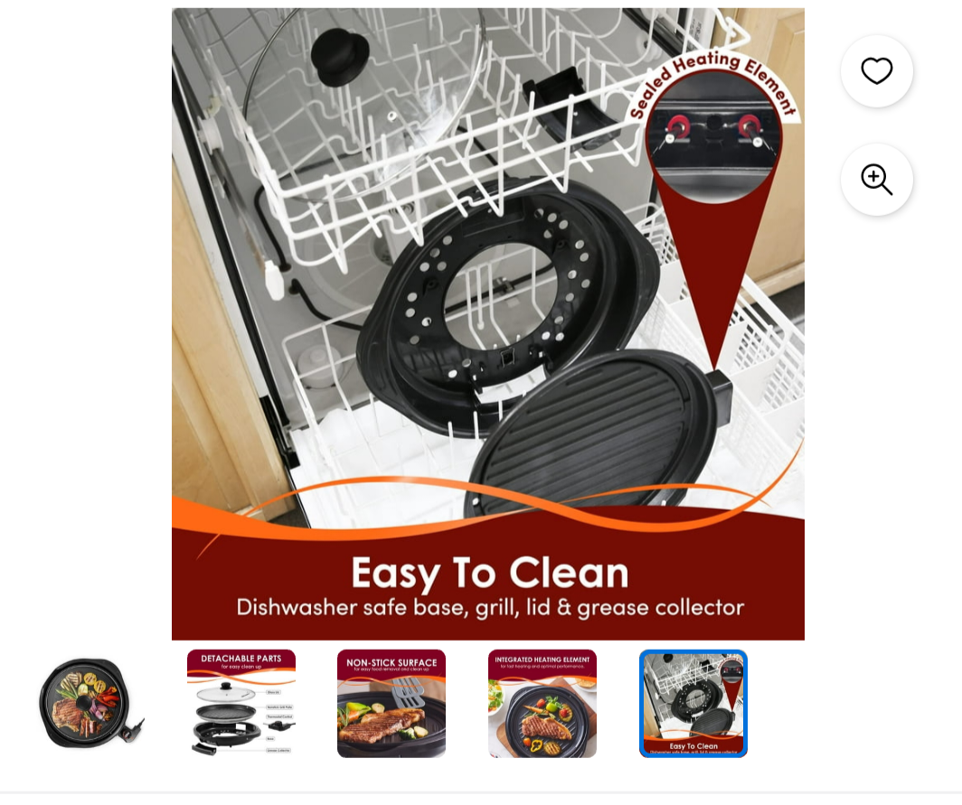 Electric grill - photo 5