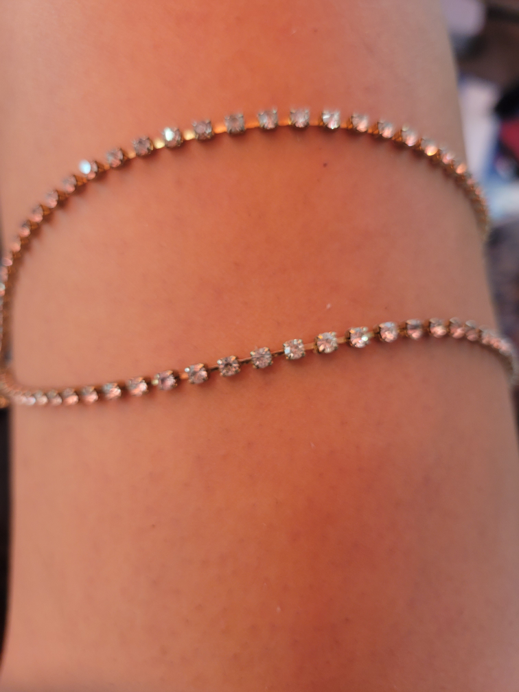 Rhinestone Body Chain