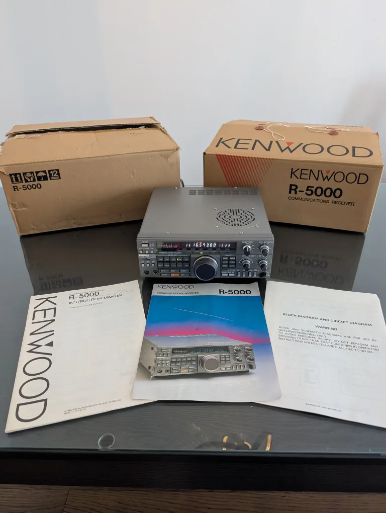 Kenwood R-5000 AM SSB CW Ham Shortwave Receiver thumbnail