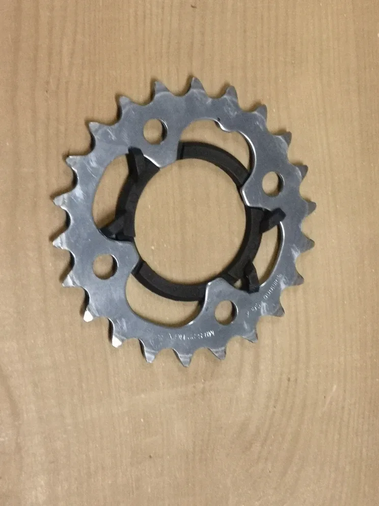 Bicycle Chainring 22 Tooth Cog Shimano Gear image indicator(3)