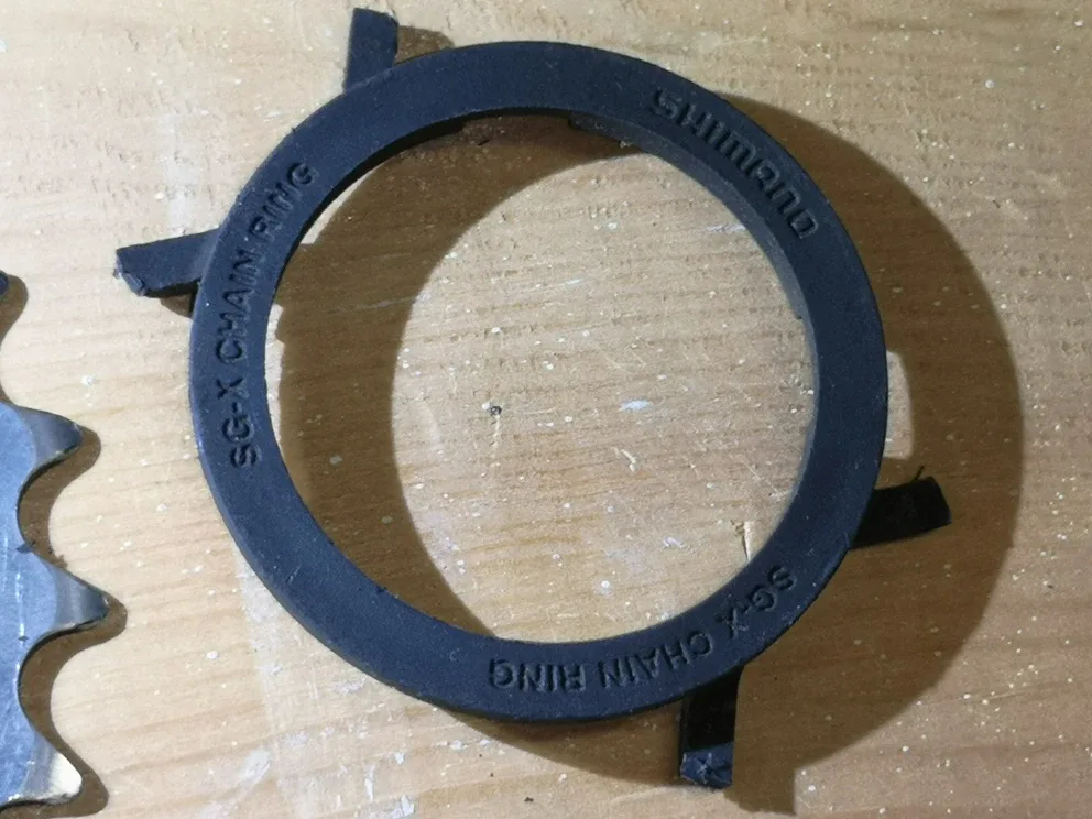 Bicycle Chainring 22 Tooth Cog Shimano Gear image indicator(5)