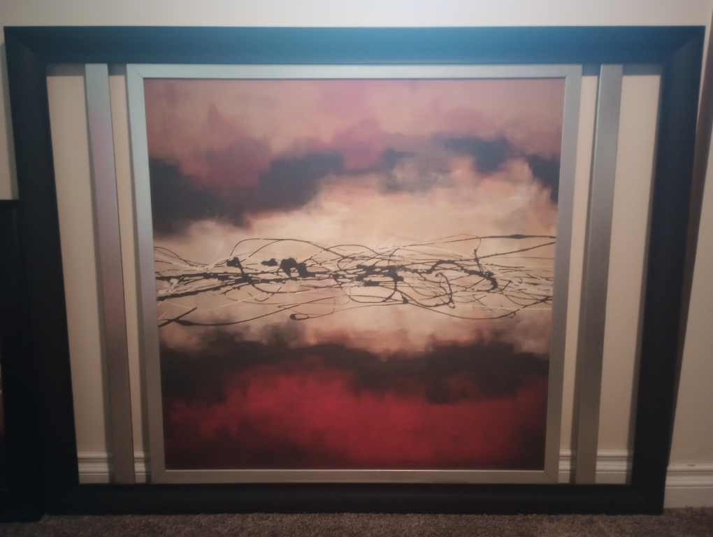 Framed Abstract Art Print