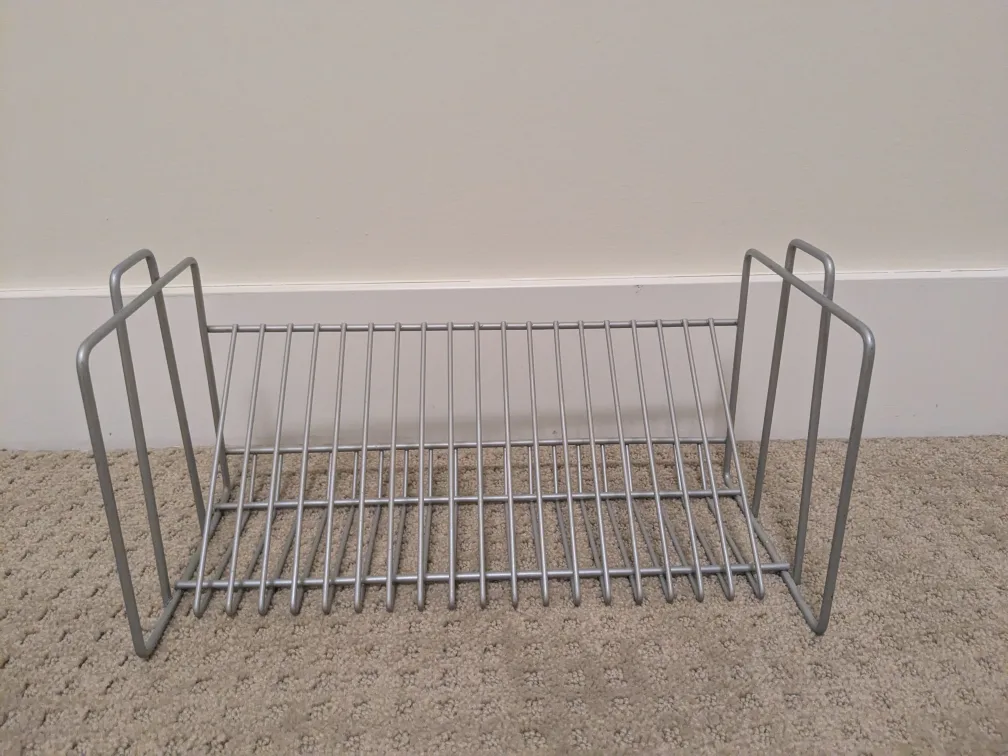 Silver CD Storage Rack thumbnail