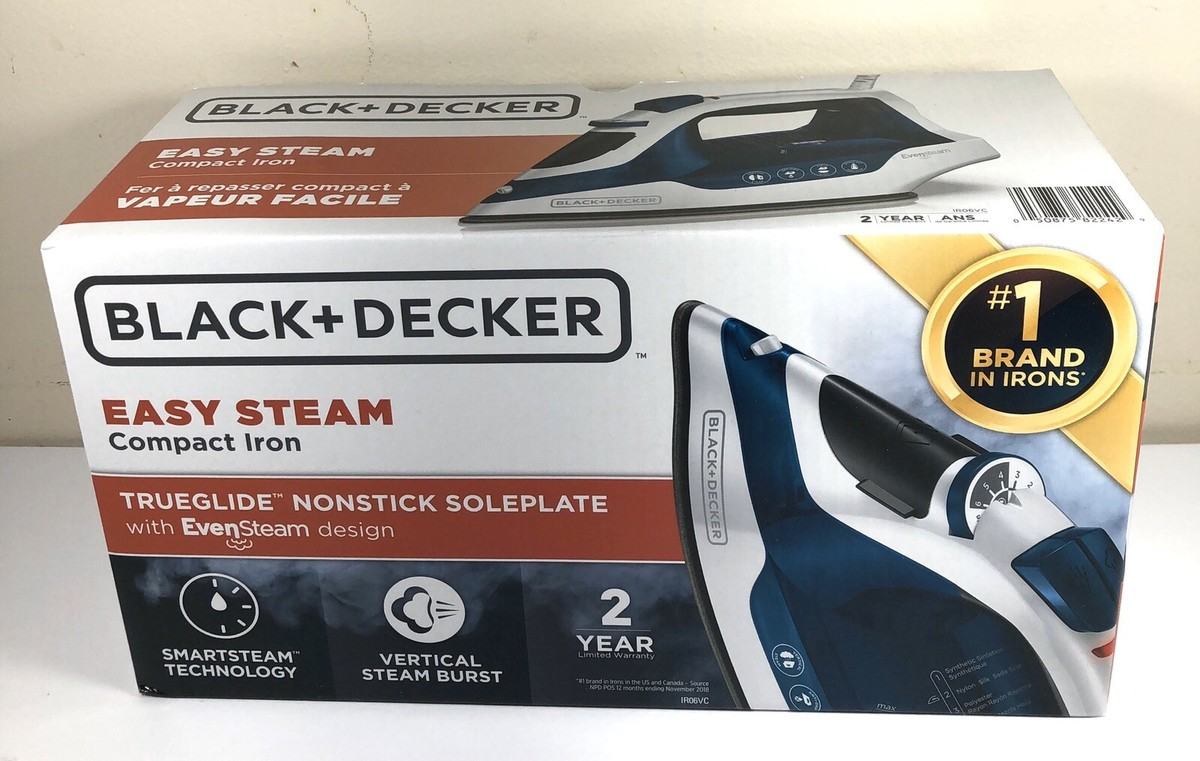Black+Decker Easy Steam Compact Iron - photo 3
