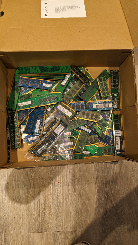 box of RAM