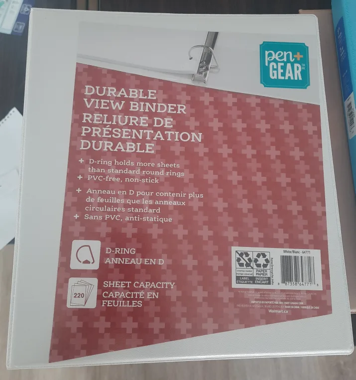 Durable View Binder bundle of 7 - 4$ each