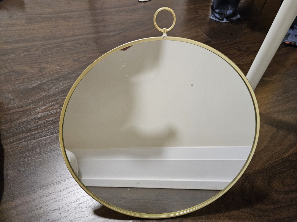IKEA GRYTÅS Mirror, Gold Colour, 40cm