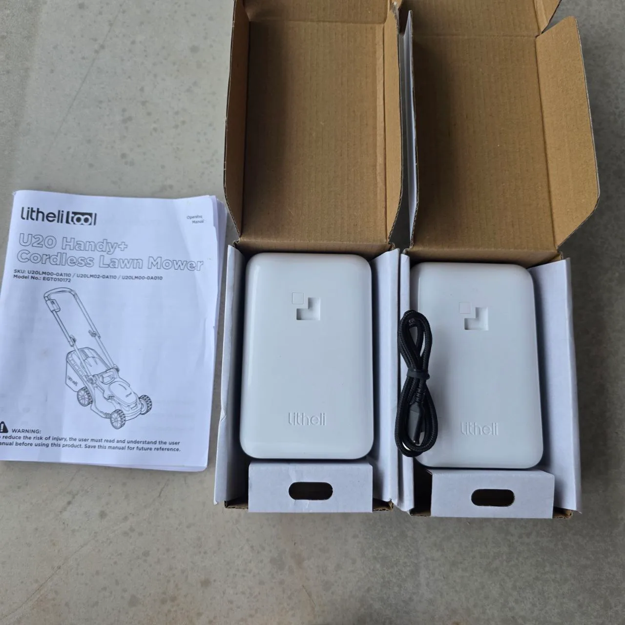 16'' Electric Cordless Lawn Mower image indicator(5)