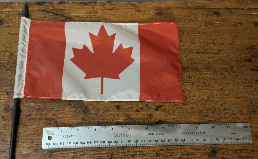 Canadian provincial and territory desktop flags set - photo 2
