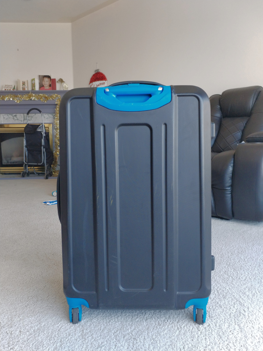OFFICIAL Olympia Checked-In Luggage - Blue & Grey - photo 3