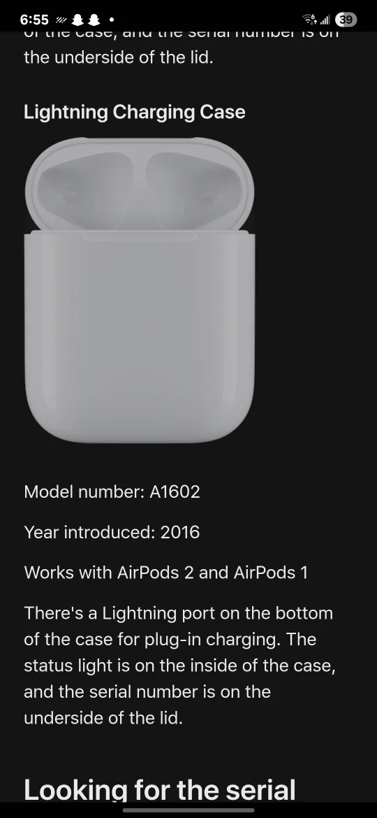 AirPods 1/2 Charging Case image indicator(4)