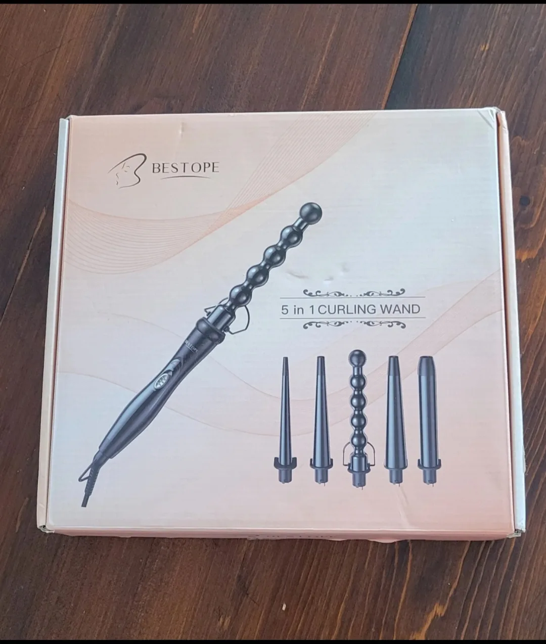 BESTOPE 5 in 1 Curling Wand Set - Like New! thumbnail