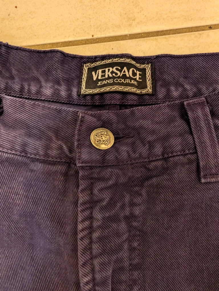 Versace Jeans Dark Blue Couture Pants image indicator(2)