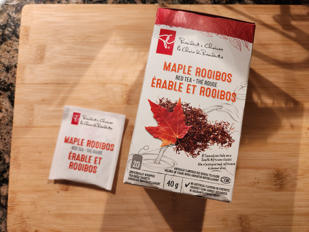 President's Choice Maple Rooibos Red Tea