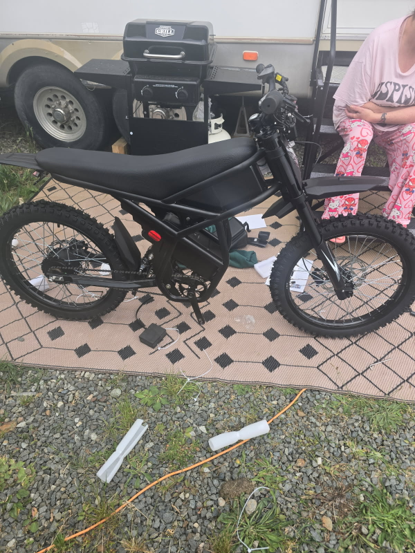 Riding Times Electric Dirt Bike - Black