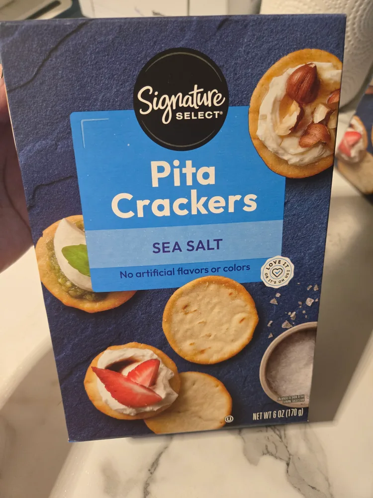 Signature Select Sea Salt Pita Crackers 🍪🧂 image indicator(4)