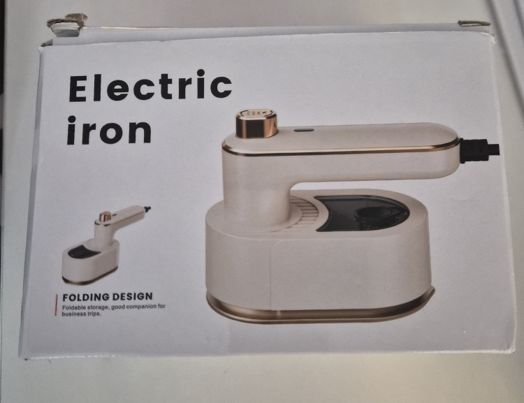 Electric Iron - Folding Design