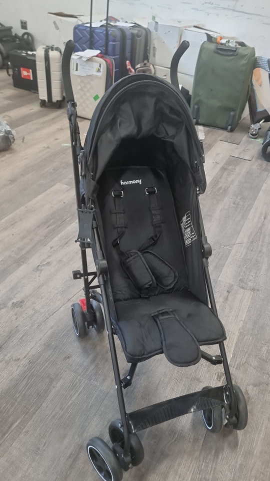 Harmony Black Stroller