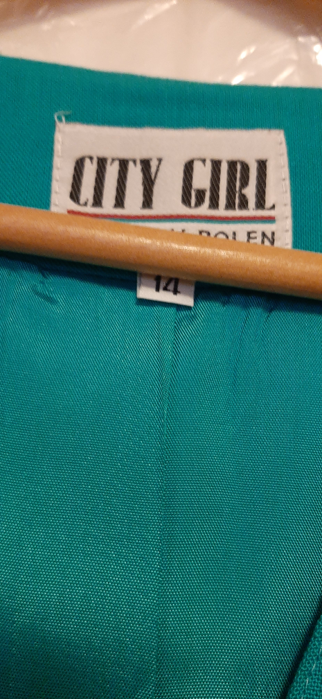 City Girl Teal Blazer - Size 14 - photo 3