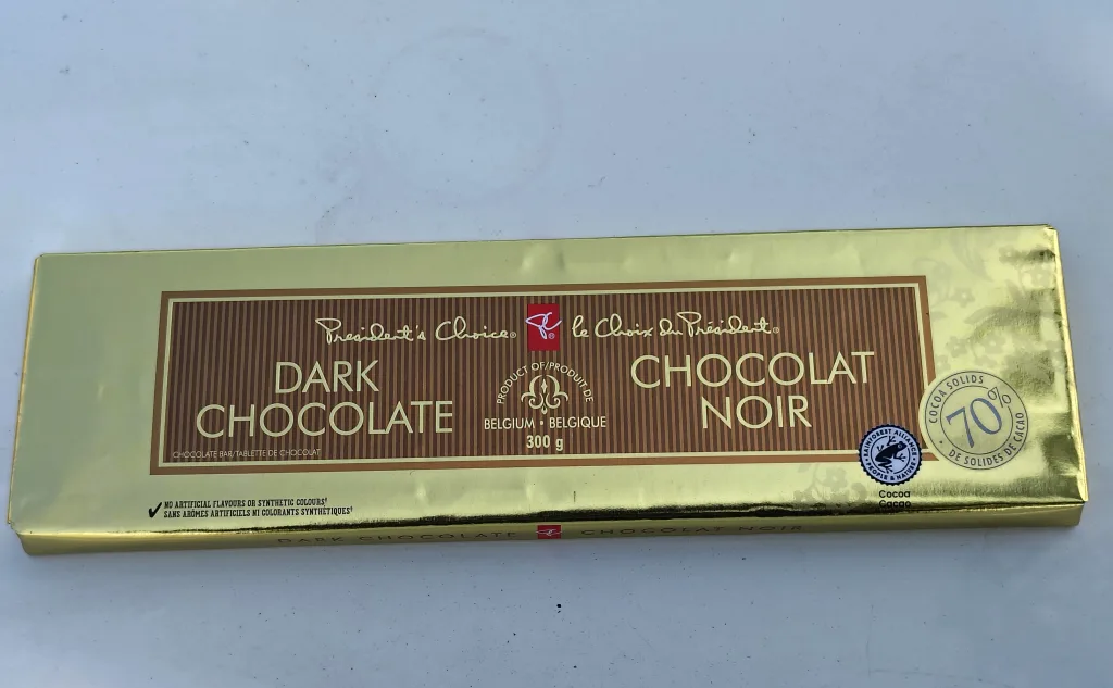 President's Choice Dark Chocolate Bar 300g thumbnail