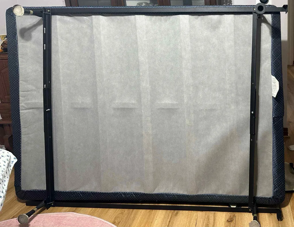 Full/Double metal bed frame and bed box image indicator(6)