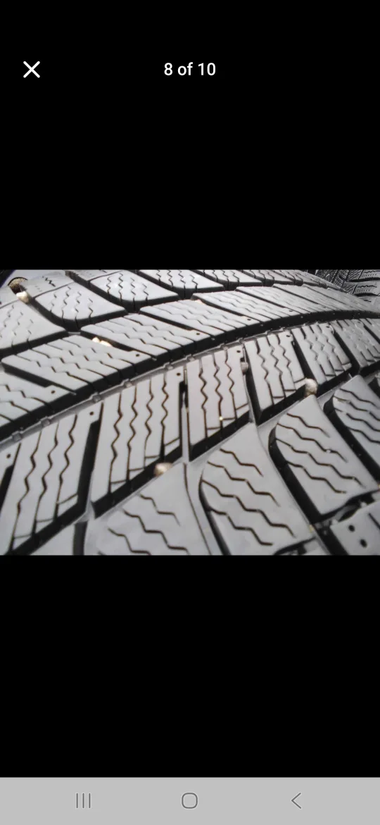 Set of 4 MICHELIN winter tires with rims (235 55 17) image indicator(8)