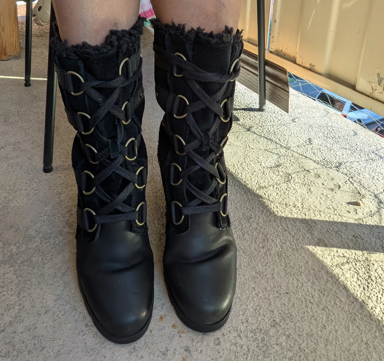 Sorel Joan of Arctic Wedge II Boot - Black, Size 7 image indicator(2)