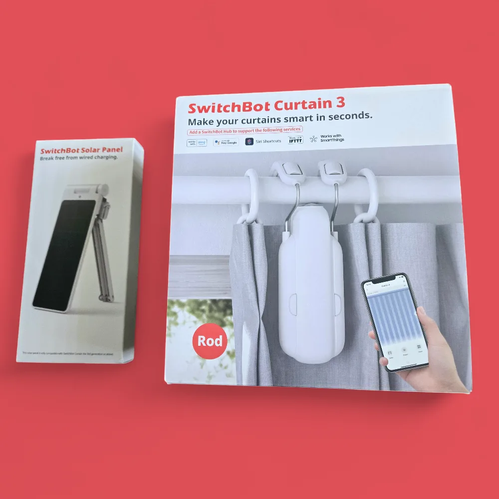 New SwitchBot Curtain 3 + Solar panel thumbnail