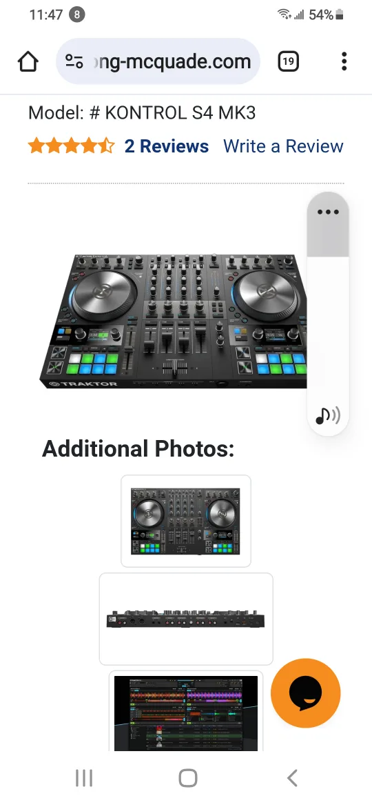 Native Instruments Traktor Kontrol S4 MK3 DJ Controller thumbnail