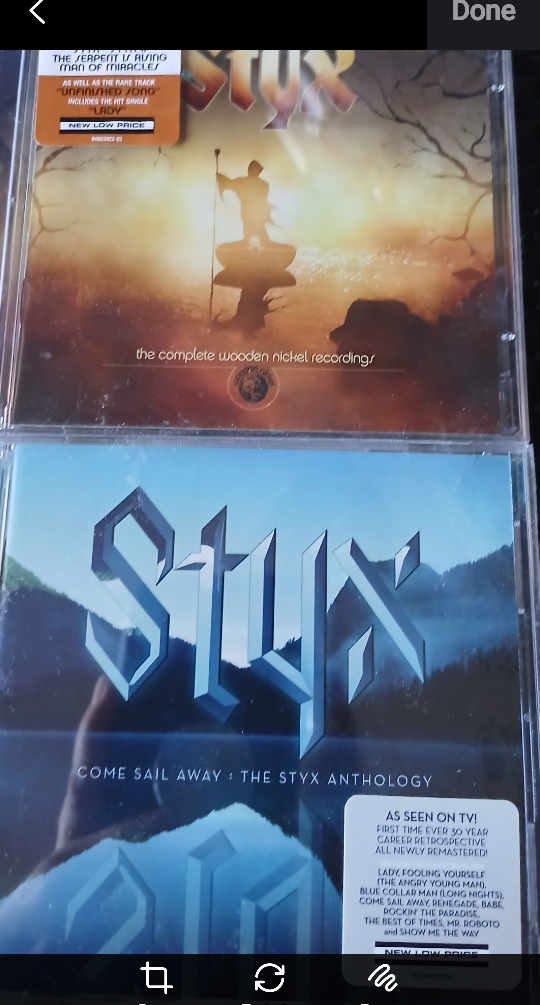 STYX THE COMPLETE WOODEN NICKEL READINGS & COME SAIL AWAY