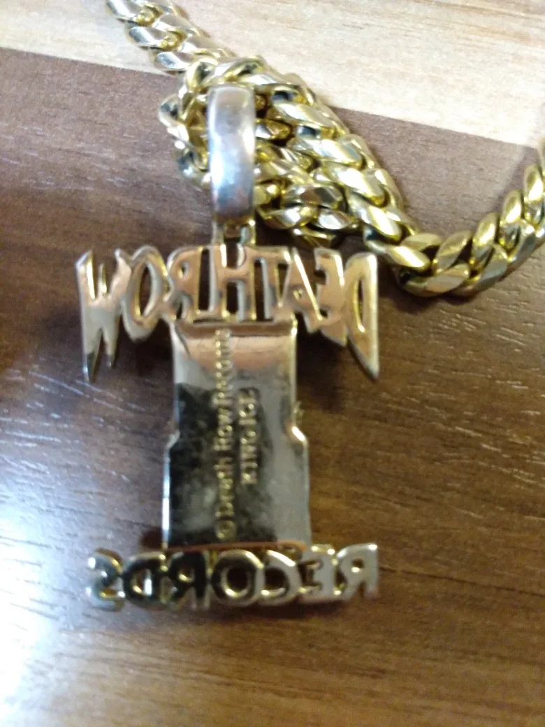 Death Row Records Gold Chain Necklace image indicator(3)