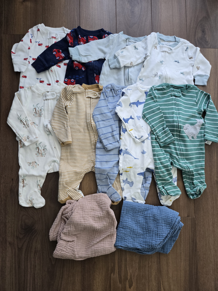 Baby Clothes Bundle - Various Styles, size 3 m