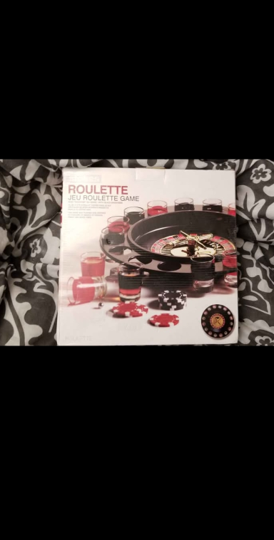 Adult Roulette Drinking Game Set