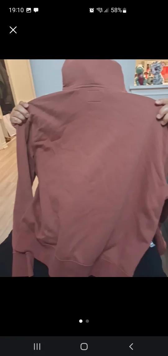 Hoodie - Size L - Brown thumbnail