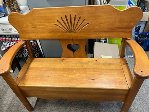 Wooden Storage Bench - photo 2