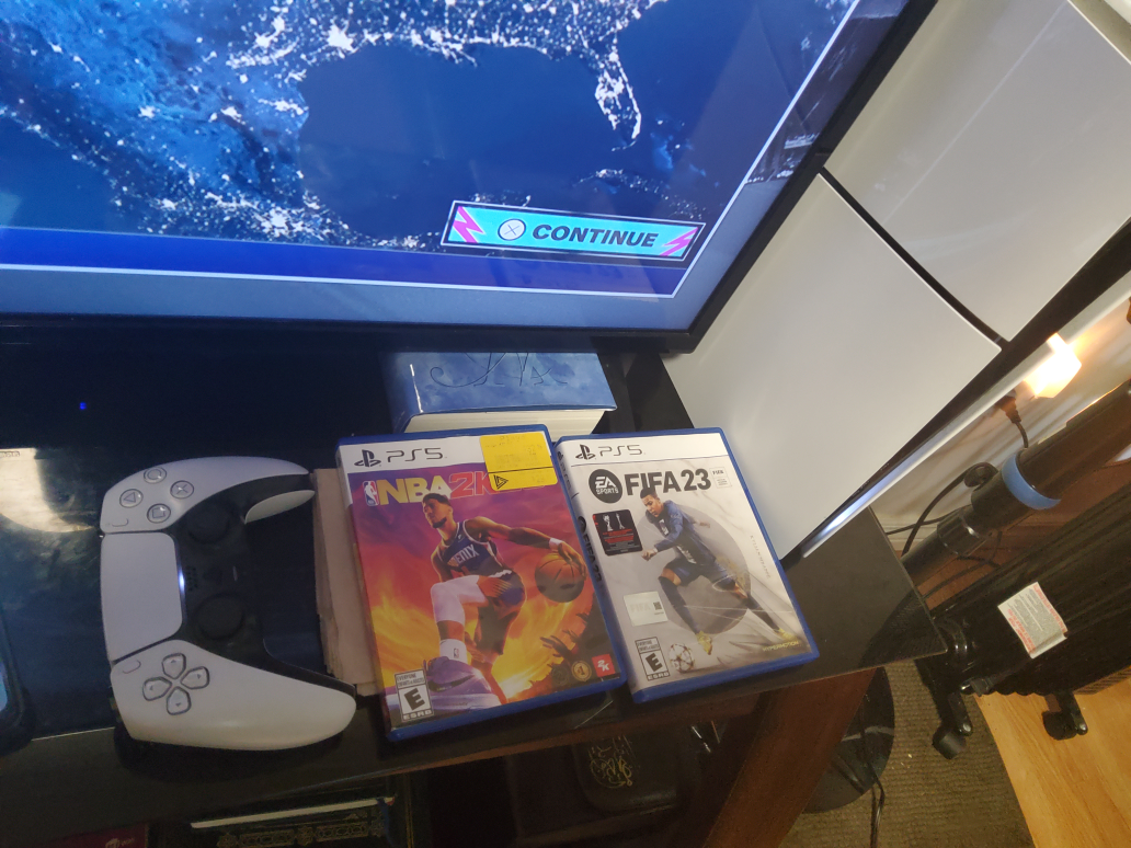 PS5 NBA 2K23 & FIFA 23 Games