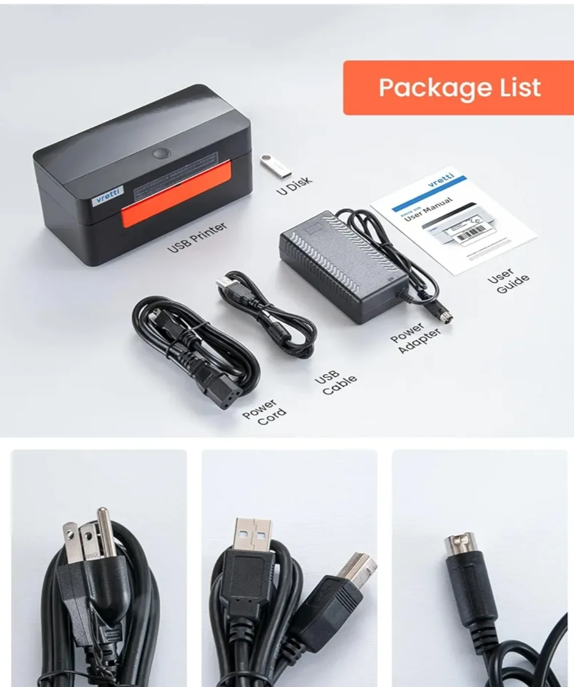 Vretti Label Printer - No Ink/Toner Needed! image indicator(7)