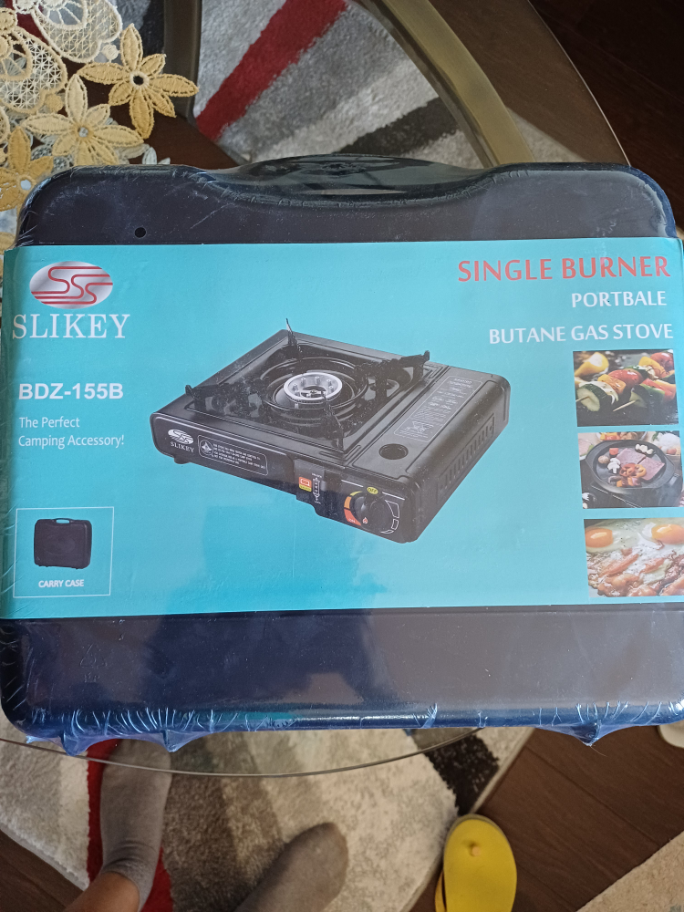 Slikey BDZ-155B Single Burner Butane Gas Stove - New