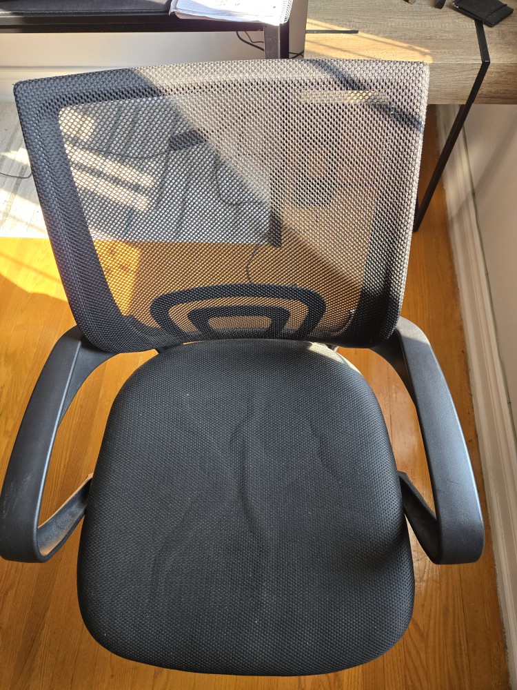 Black Mesh Office Chair - photo 4