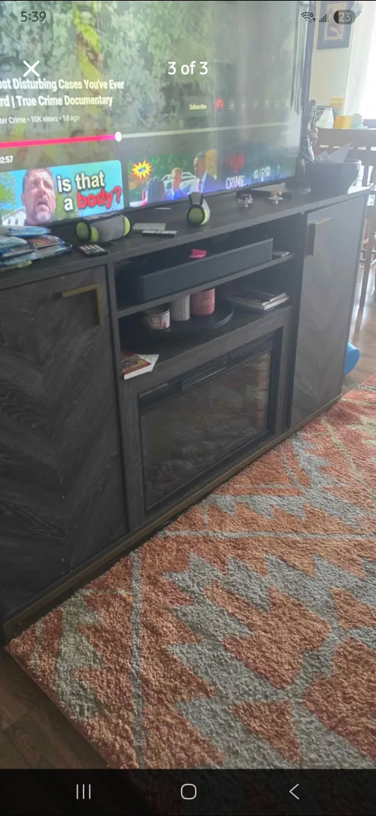48-inch Electric Fireplace TV Stand fits 55-60 TV thumbnail