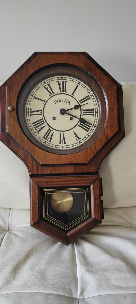 Bulova Wall Clock with Pendulum