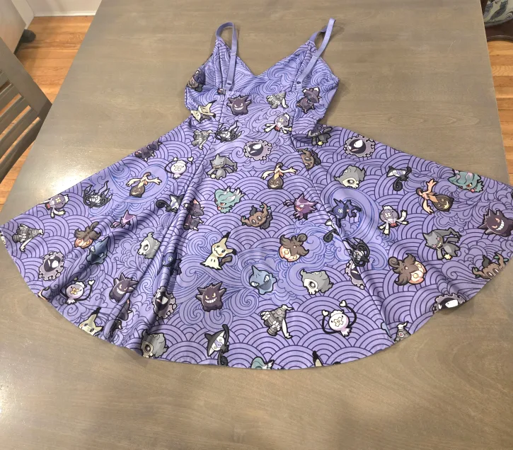 Pokémon Ghost-Type Mini Dress Size M image indicator(6)