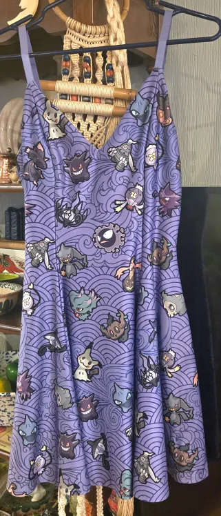Pokémon Ghost-Type Mini Dress Size M image indicator(7)