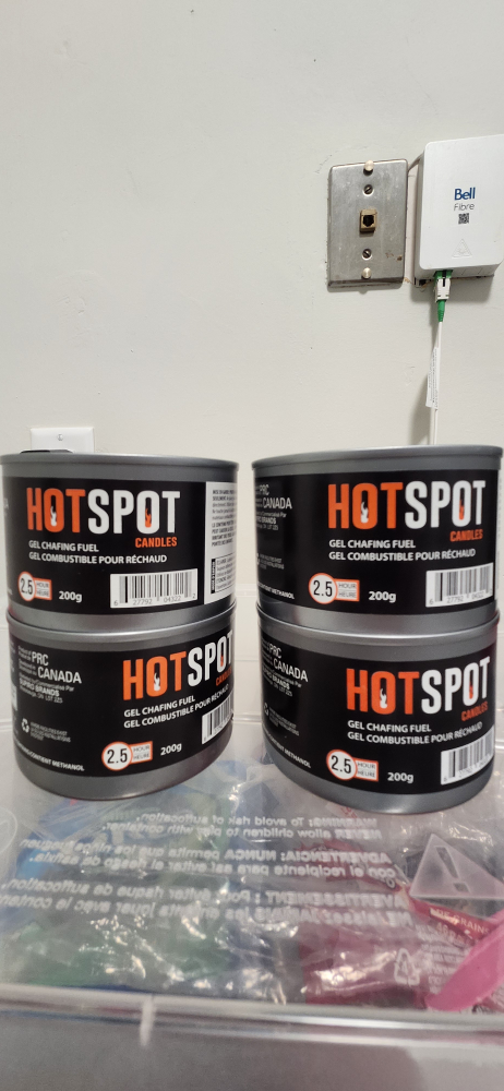 Hotspot Gel Chafing Fuel Candles - 200g